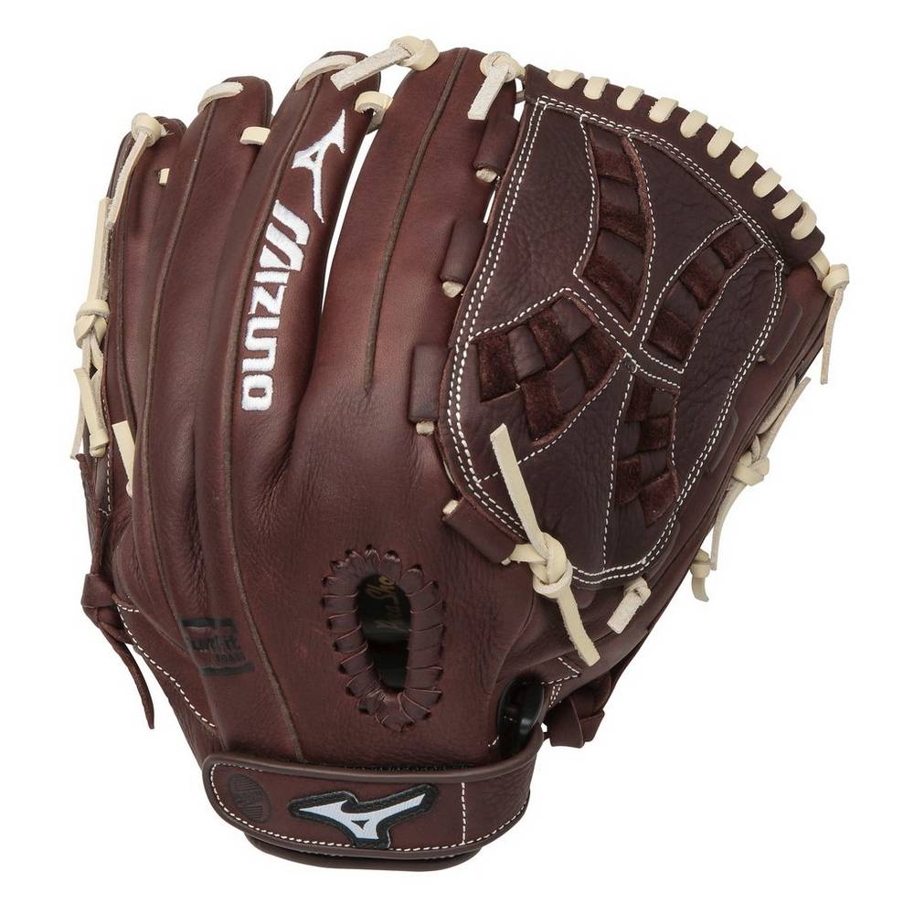 Womens Mizuno Franchise Series Fastpitch 12.5" Softball Gloves Coffee Philippines (ACTEOH538)